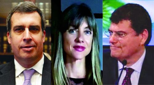Alejandro Castellanos, Mariana Inés Catalano y Guillermo Federico Elías, los jueces de Cámara ahora cuestionados por el fallo a TABES.