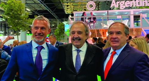 Mario Peña, Ricardo Alfonsín y Julio San Millan