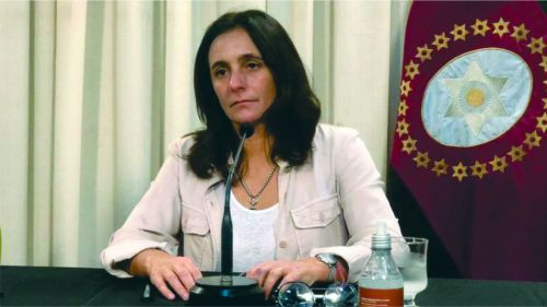 Josefina Medrano, ex ministra de Salud de la provincia.